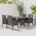 vidaXL Divano da Esterno Divano Sezionale Divano a Due Posti con Cuscini in Poly Rattan