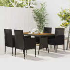 vidaXL Divano da Esterno Divano Sezionale Divano a Due Posti con Cuscini in Poly Rattan