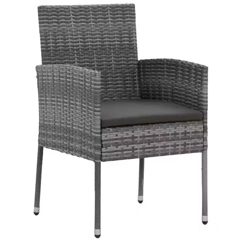 vidaXL Divano da Esterno Divano Sezionale Divano a Due Posti con Cuscini in Poly Rattan