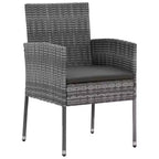 vidaXL Divano da Esterno Divano Sezionale Divano a Due Posti con Cuscini in Poly Rattan