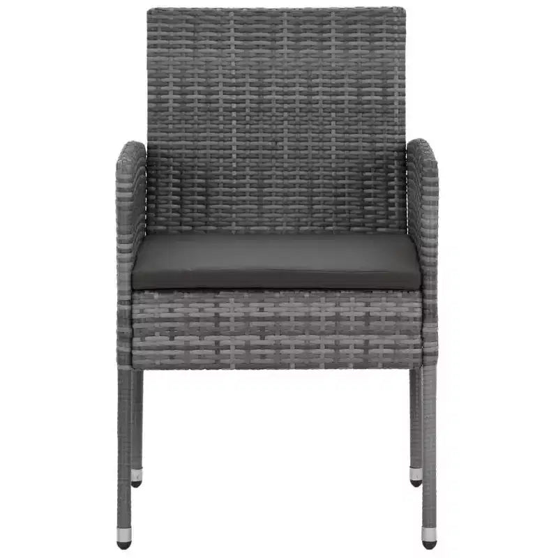 vidaXL Divano da Esterno Divano Sezionale Divano a Due Posti con Cuscini in Poly Rattan