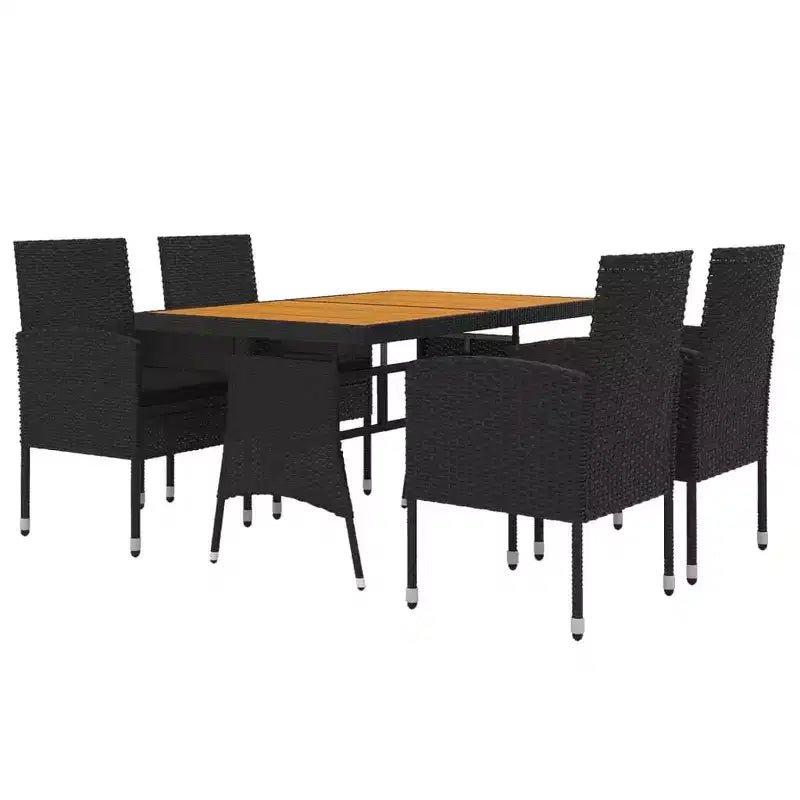 vidaXL Divano da Esterno Divano Sezionale Divano a Due Posti con Cuscini in Poly Rattan