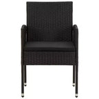 vidaXL Divano da Esterno Divano Sezionale Divano a Due Posti con Cuscini in Poly Rattan