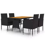 vidaXL Patio Sofa Sectional Sofa Couch Loveseat with Cushions Poly Rattan