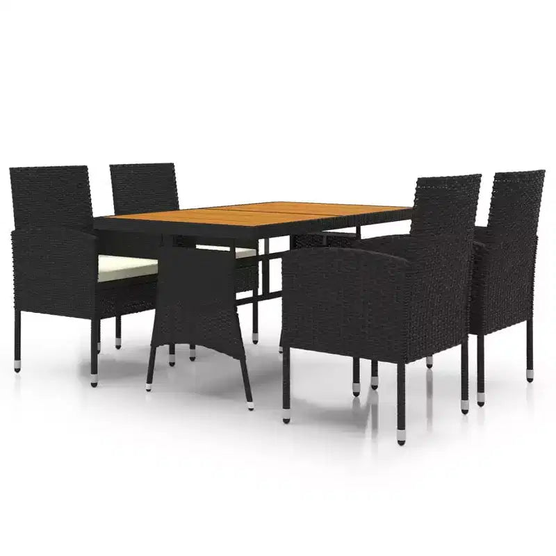 vidaXL Divano da Esterno Divano Sezionale Divano a Due Posti con Cuscini in Poly Rattan