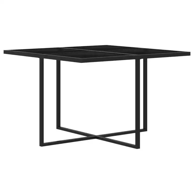 Set da pranzo da patio vidaXL, tavolo e sedie da esterno, set di mobili in polyrattan