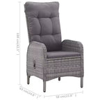 vidaXL Set da pranzo da giardino | Robusto legno di acacia e rattan PE | & Opzioni