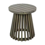 Set da conversazione per patio in 3 pezzi in legno di acacia, mobili da esterno, 2 poltrone con tavolino per giardino/patio/terrazza - ModernLuxe