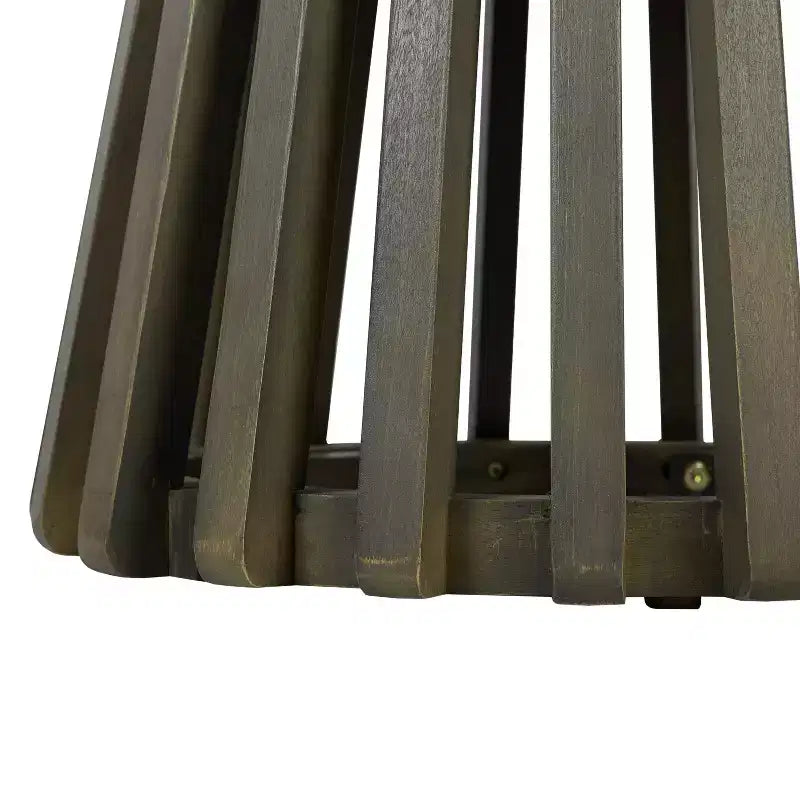 Set da conversazione per patio in 3 pezzi in legno di acacia, mobili da esterno, 2 poltrone con tavolino per giardino/patio/terrazza - ModernLuxe