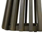 Set da conversazione per patio in 3 pezzi in legno di acacia, mobili da esterno, 2 poltrone con tavolino per giardino/patio/terrazza - ModernLuxe