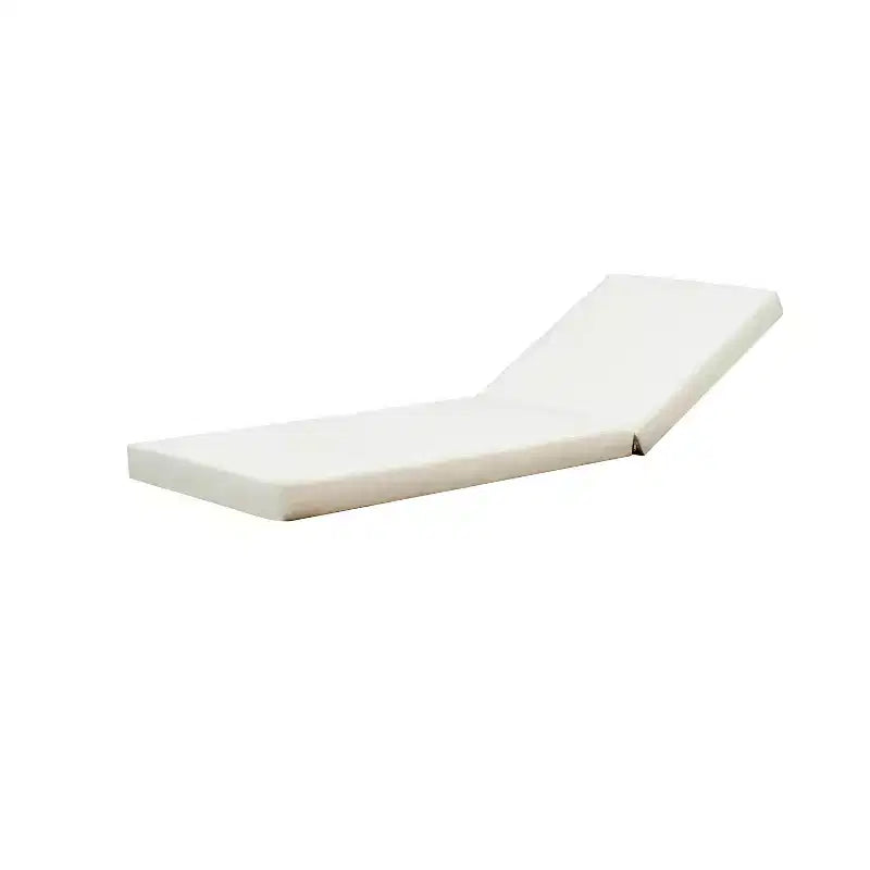 Christopher Knight Home Dee Lettino Prendisole Moderno da Esterno in Legno di Acacia con Tavolino a Doghe Incorporato