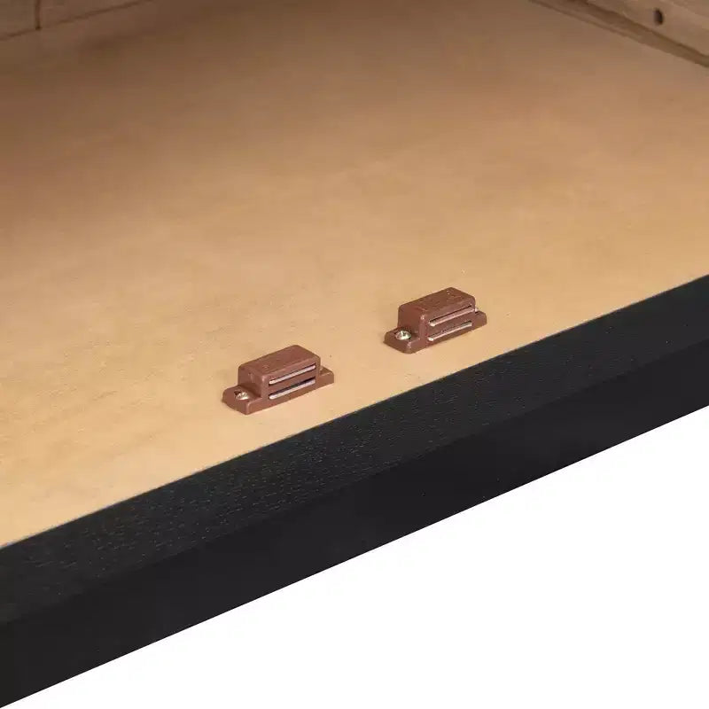 Buffet de Rangement à 4 Portes Luxystar avec Étagères Réglables pour Cuisine, Salle à Manger et Salon