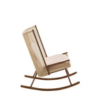 Christopher Knight Home Sunita Set da Pranzo da Esterno 3 Pezzi Stile Casale con Tavolo in Legno di Acacia e Sedie a Dondolo in Ferro