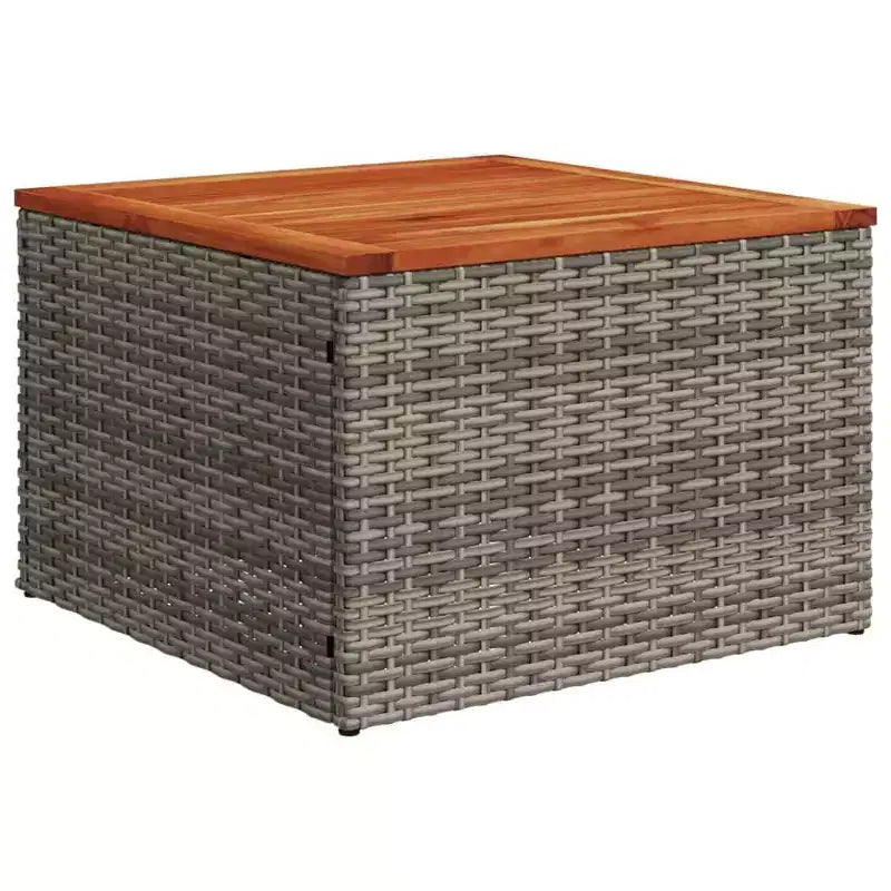 vidaXL Set Divani da Giardino 6 pz con Cuscini Grigio Polirattan