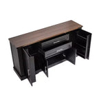 Mobile credenza da fattoria Zeus & Ruta 63 con anta scorrevole a granaio, 2 cassetti, ripiani regolabili, mobile bar/buffet per cucina, ingresso, sala da pranzo