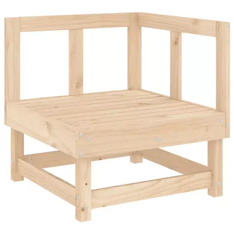 vidaXL Set Divani da Giardino 5 pz in Legno Massello di Pino