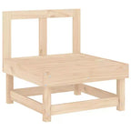 vidaXL Set Divani da Giardino 5 pz in Legno Massello di Pino