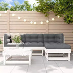 vidaXL Set Divani da Giardino 5 pz in Legno Massello di Pino