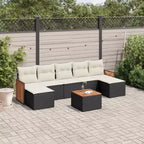 vidaXL Set Divani da Giardino con Cuscini in Vari Colori