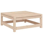 vidaXL Set Divano Modulare da Giardino con Cuscini e Legno Massello