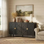 Bahut buffet vintage 140 cm avec rangement