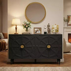 Bahut buffet vintage 140 cm avec rangement