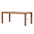 Christopher Knight Home Ratchanon Set 7 pz. da Patio Moderno con Sedie in Legno di Acacia, Corde in PE Intrecciate e Tavolo a Doghe