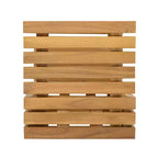 Christopher Knight Home Weston Set 2 pz per salotto con poltrona club e tavolino in legno di acacia e cuscini per esterni