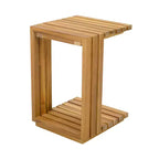 Christopher Knight Home Weston Set 2 pz per salotto con poltrona club e tavolino in legno di acacia e cuscini per esterni