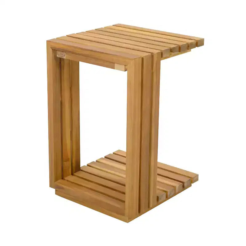 Christopher Knight Home Weston Set 2 pz per salotto con poltrona club e tavolino in legno di acacia e cuscini per esterni