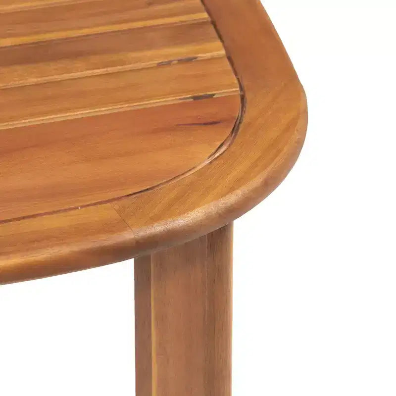Christopher Knight Home Chanan, ensemble de 2 sièges modernes en bois d'acacia avec table à lattes et causeuse