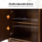 Credenza a 4 ante Ivy 58 Wide|HULALA HOME-ACORN