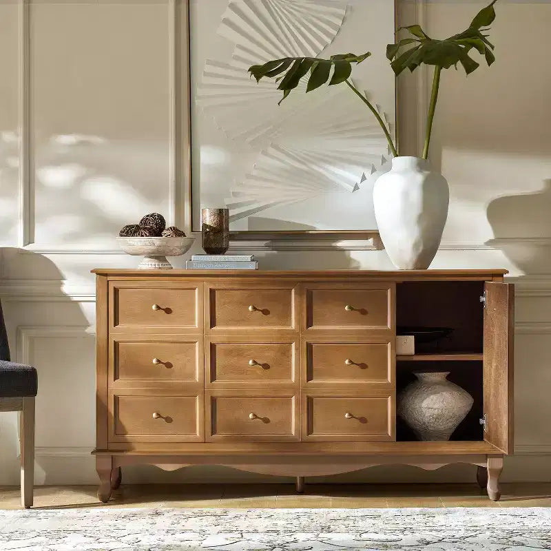 Credenza a 4 ante Ivy 58 Wide|HULALA HOME-ACORN