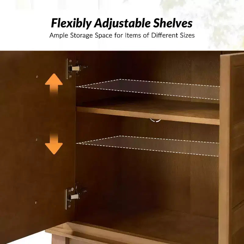 Credenza a 4 ante Ivy 58 Wide|HULALA HOME-ACORN