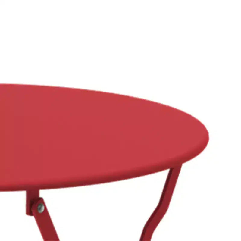 Set Tavolo e Sedie Pieghevoli Portatili da Esterno Tre Pezzi