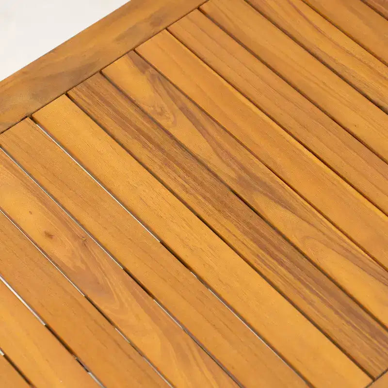 Set da 4 Pezzi Christopher Knight Home Lucas con Sedute in Corda Intrecciata, Legno di Acacia e Ferro per Esterni