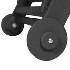 GDFStudio Fern Set da 3 Pezzi di Chaise Longue da Esterno con Tavolino e Schienale Regolabile
