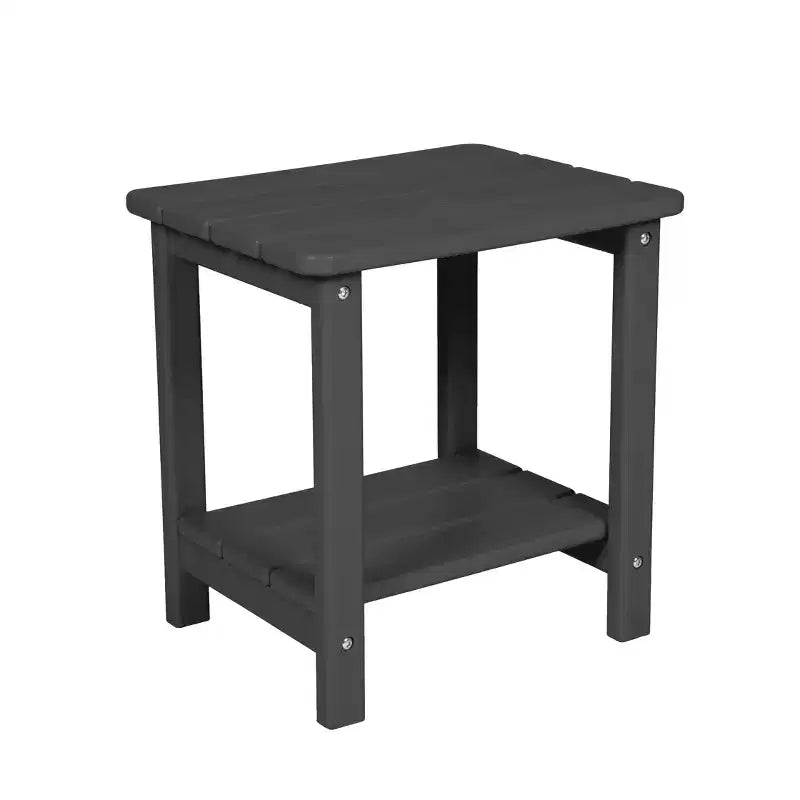 GDFStudio Fern Set da 3 Pezzi di Chaise Longue da Esterno con Tavolino e Schienale Regolabile
