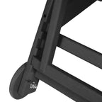 GDFStudio Fern Set da 3 Pezzi di Chaise Longue da Esterno con Tavolino e Schienale Regolabile