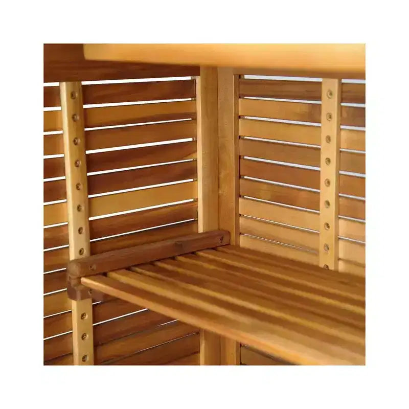 vidaXL Set Tavolo e Sedie da Bar da Giardino Legno Massello di Acacia Legno Naturale Set da 3 Pezzi