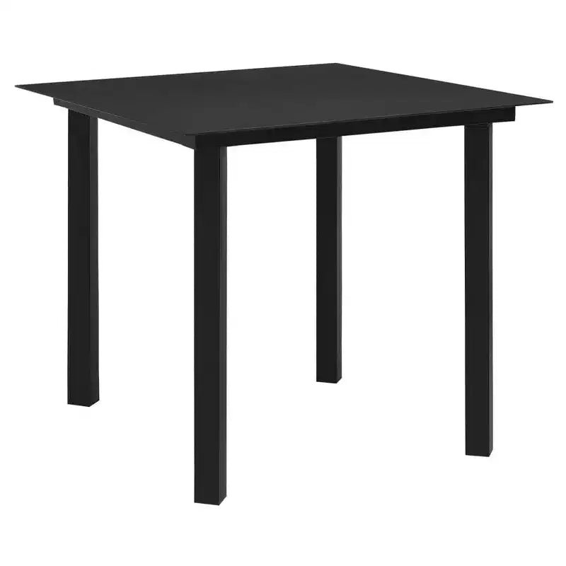 vidaXL Set da pranzo da giardino in polyrattan nero Sedute medie numerose