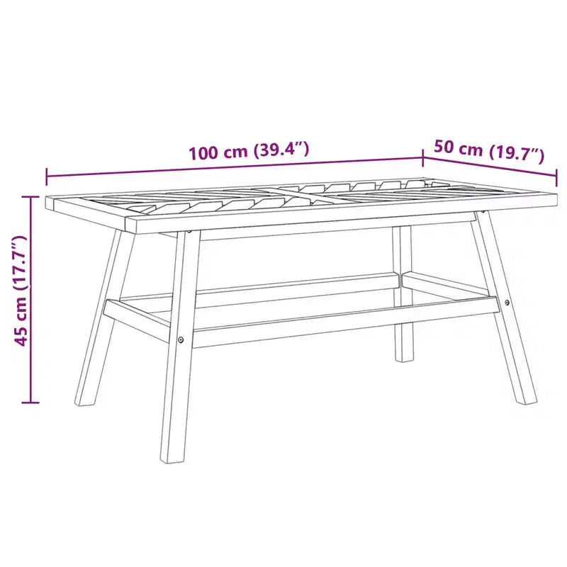 vidaXL Set Divano da Giardino 5 pz Marrone Legno Massello di Acacia