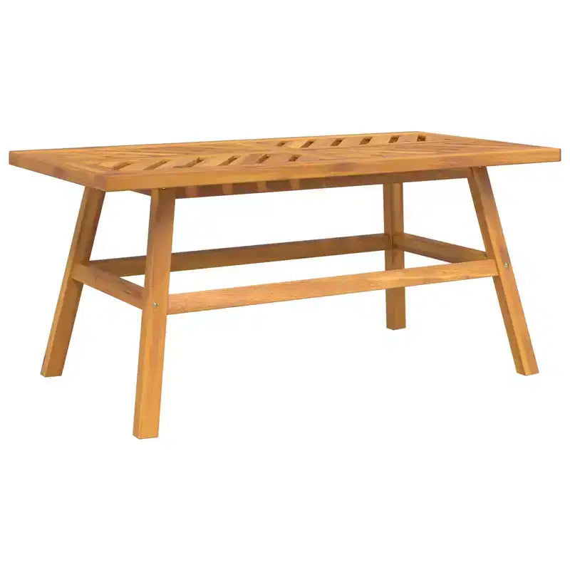 vidaXL Set Divano da Giardino 5 pz Marrone Legno Massello di Acacia