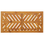 vidaXL Set Divano da Giardino 5 pz Marrone Legno Massello di Acacia