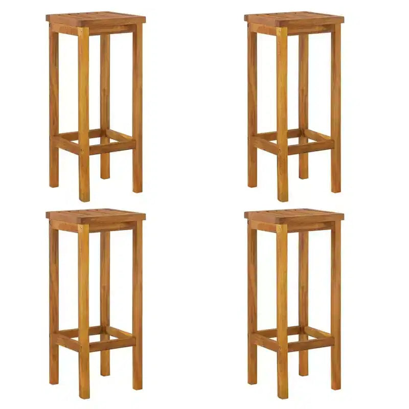vidaXL Set Mobili da Bar da Giardino Legno Massello di Acacia Naturale Grande Durevole