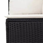 vidaXL Salotto da Giardino in Rattan PE Grande Materiali Resistenti ai Raggi UV