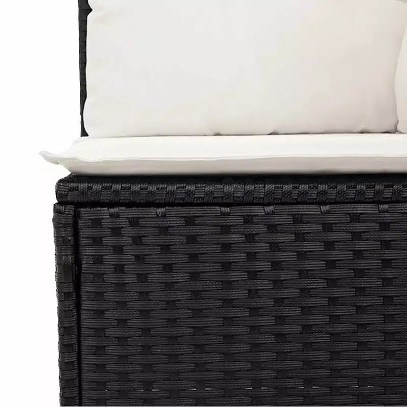 vidaXL Salotto da Giardino in Rattan PE Grande Materiali Resistenti ai Raggi UV