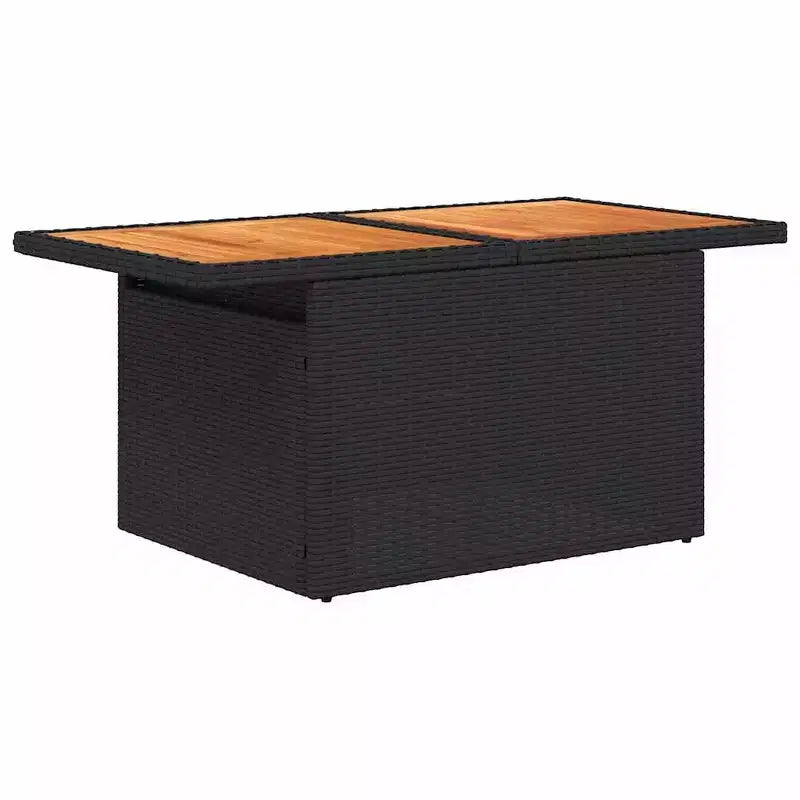 vidaXL Set Divani da Giardino in Polyrattan Modulare 5 Pezzi