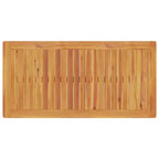 vidaXL Set da pranzo da giardino 3 pz Marrone Legno massello di acacia