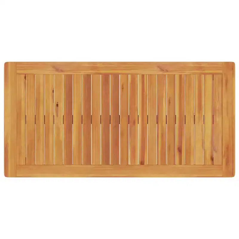 vidaXL Set da pranzo da giardino 3 pz Marrone Legno massello di acacia
